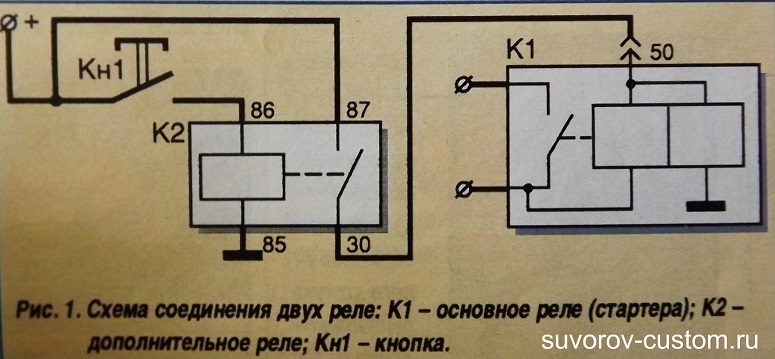 Реле 702 схема подключения