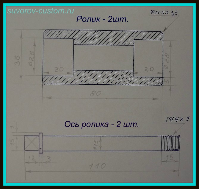 Английское колесо своими руками чертежи с размеры